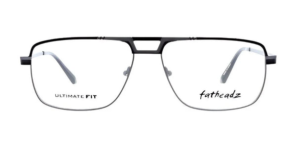 Fatheadz COLLATERAL Eyeglasses | Size 60 / Black/Gunmetal