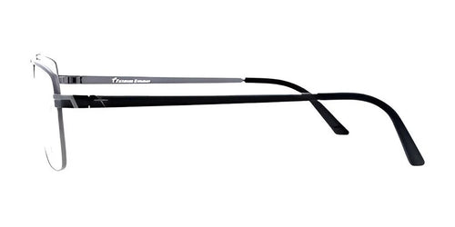 Fatheadz COLLATERAL Eyeglasses / Size 60 / Black/Gunmetal