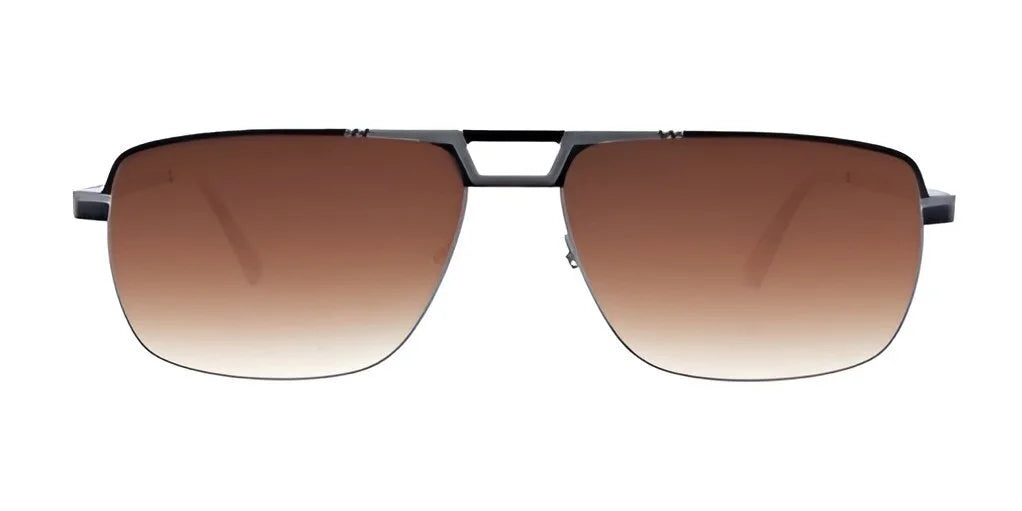 Discover the sophisticated charm of our brown gradient rectangular sunglasses, featuring a sleek black metal frame. Embrace the daring style with oversized frames inspired by the iconic Fatheadz COLLATERAL Eyeglasses, Size 60. Discover the sophisticated charm of our brown gradient rectangular sunglasses, featuring a sleek black metal frame. Embrace the daring style with oversized frames inspired by the iconic Fatheadz COLLATERAL Eyeglasses, Size 60.