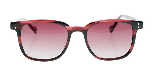 Fatheadz KARMA Sunglasses | Size 53 / Red / Gradient Burgundy