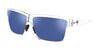 Fatheadz LIGHTS OUT Sunglasses | Size 62 / Crystal / Tripel Gun Blue (Golf)