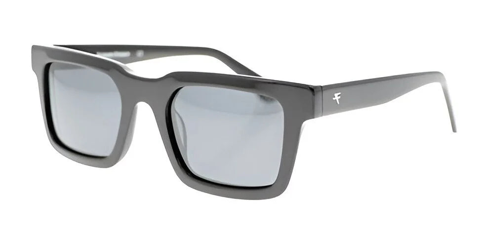 The Fatheadz MELLO Sunglasses in size 51 feature black square frames, polarized tinted lenses, a subtle logo on the temple, and provide effective UV protection for your eyes. The Fatheadz MELLO Sunglasses in size 51 feature black square frames, polarized tinted lenses, a subtle logo on the temple, and provide effective UV protection for your eyes.