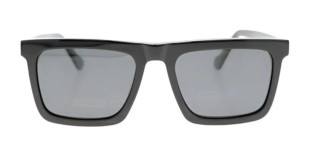 Introducing the Fatheadz MONSOON Sunglasses: stylish, oversized black rectangular sunglasses with dark, polarized lenses for unparalleled style and protection. Introducing the Fatheadz MONSOON Sunglasses: stylish, oversized black rectangular sunglasses with dark, polarized lenses for unparalleled style and protection.
