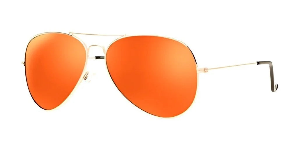 Fatheadz PILOT Sunglasses Gold Red Fatheadz PILOT Sunglasses Gold Red