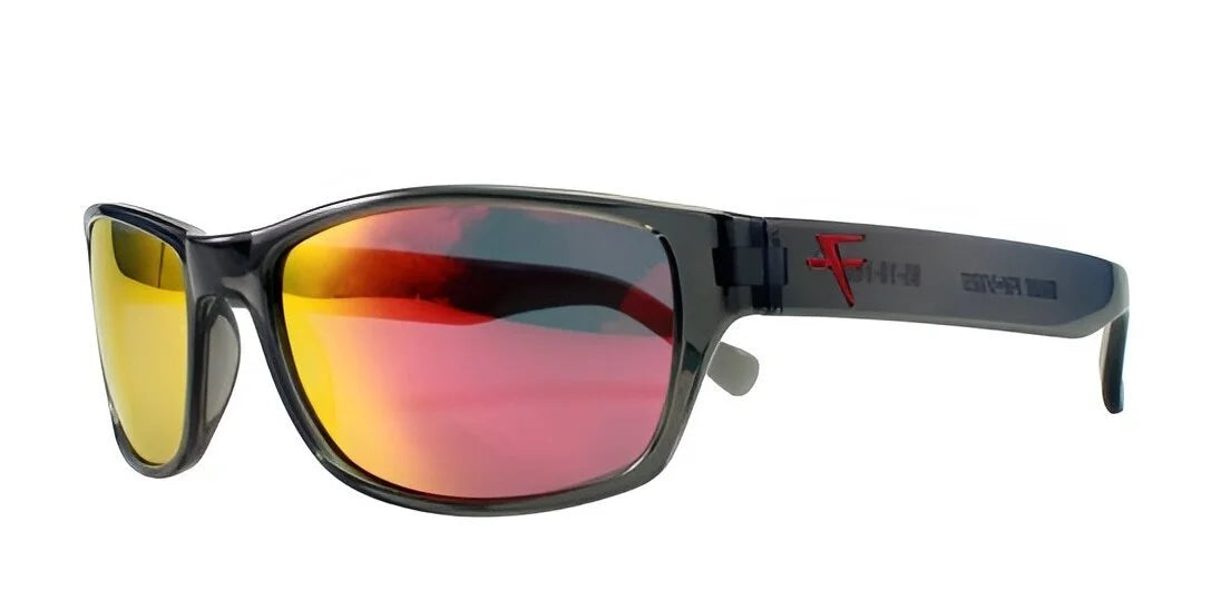 Fatheadz SHUE Sunglasses Trans Grey Red Fatheadz SHUE Sunglasses Trans Grey Red