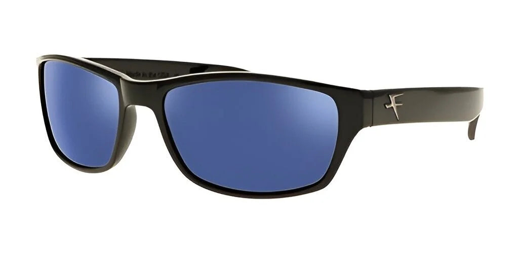 Fatheadz SHUE Sunglasses Black Gun Blue Fatheadz SHUE Sunglasses Black Gun Blue