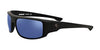Fatheadz SLIDE JOB Sunglasses | Size 60 / Matte Black / Tripel Gun Blue