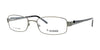Fatheadz STAND XL Eyeglasses | Size 61 / Gunmetal/Black