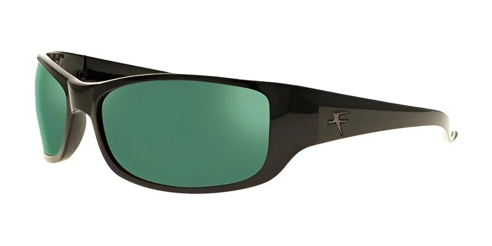 Fatheadz THE BOSS Sunglasses Matte Black Deep Green Fatheadz THE BOSS Sunglasses Matte Black Deep Green