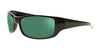 Fatheadz THE BOSS Sunglasses | Size 71 / Matte Black / Deep Green (Offshore Fishing)