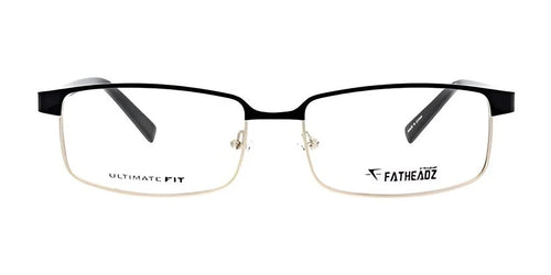 Fatheadz VITO Eyeglasses / Size 61 / Black/Gold