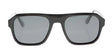 The Fatheadz WASTED Sunglasses feature a black rectangular frame and dark lenses, viewed from the front. Tailored for larger head sizes, these sunglasses provide complete UV protection. The Fatheadz WASTED Sunglasses feature a black rectangular frame and dark lenses, viewed from the front. Tailored for larger head sizes, these sunglasses provide complete UV protection.