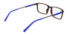 Flexon EP8021 Eyeglasses | Size 54 / Shiny Black
