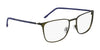 Flexon E1143 Eyeglasses | Size 54 / Matte Gunmetal/Kelp