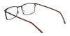 Flexon E1144 Eyeglasses | Size 54 / Matte Black/Gunmetal