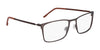 Flexon E1144 Eyeglasses | Size 54 / Matte Black/Gunmetal