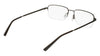 Flexon H6050 Eyeglasses / Brown / Size 54