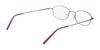 Flexon 601 Eyeglasses / Coffee 249 / Size 50