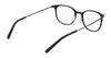 Flexon EP8002 Eyeglasses | Size 52 / Shiny Black