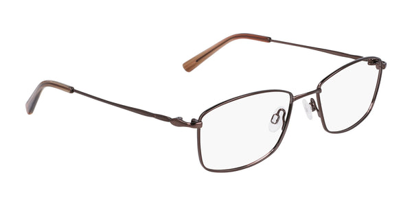 Flexon W3040 Eyeglasses | Size 56 / Shiny Brown
