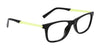 Flexon J4019 Eyeglasses | Size 47 / Black/Lime