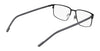 Flexon E1145 Eyeglasses | Size 55 / Satin Black/Grey