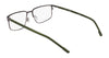 Flexon E1145 Eyeglasses | Size 55 / Satin Black/Grey