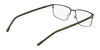 Flexon E1145 Eyeglasses | Size 55 / Satin Black/Grey