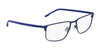 Flexon E1145 Eyeglasses | Size 55 / Satin Black/Grey
