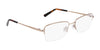 Flexon W3043 Eyeglasses / Satin Light Gunmetal / Size 51
