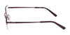 Flexon W3043 Eyeglasses / Satin Light Gunmetal / Size 51