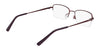 Flexon W3043 Eyeglasses / Satin Light Gunmetal / Size 51
