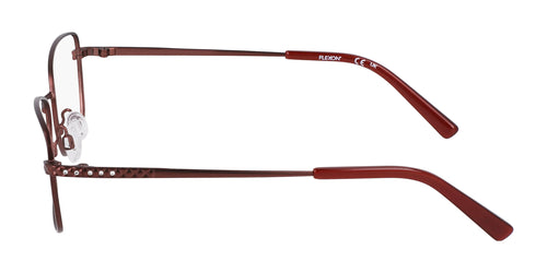 Flexon W3044 Eyeglasses / Satin Bordeaux / Size 52