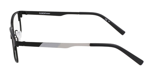 Flexon J4022 Eyeglasses / Matte Black / Size 49