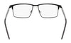 Flexon E1153 Eyeglasses | Size 53 / Satin Black/Grey