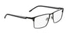 Flexon E1153 Eyeglasses | Size 53 / Satin Black/Grey