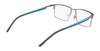 Flexon E1153 Eyeglasses | Size 53 / Satin Black/Grey