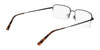 Flexon H6073 Eyeglasses / Satin Black / Size 56