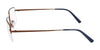 Flexon H6073 Eyeglasses / Satin Black / Size 56