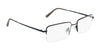 Flexon H6073 Eyeglasses / Satin Black / Size 56