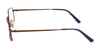 Flexon H6074 Eyeglasses / Satin Black / Size 52