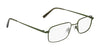 Flexon H6074 Eyeglasses / Satin Black / Size 52