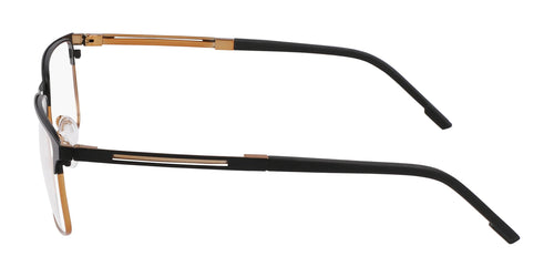 Flexon E1151 Eyeglasses / Size 55 / Matte Black
