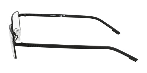Flexon H6078 Eyeglasses / Satin Black / Size 52