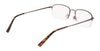 Flexon H6082 Eyeglasses / Matte Coffee / Size 53