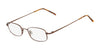 Flexon 603 Eyeglasses / Coffee 218 / Size 49