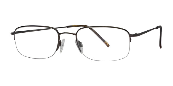 Flexon 606 Eyeglasses / Coffee 218 / Size 52