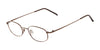 Flexon 609 Eyeglasses / Shiny Brown / Size 48