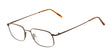 Flexon 610 Eyeglasses Coffee 218 Flexon 610 Eyeglasses Coffee 218