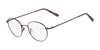 Flexon EDISON 600 Eyeglasses / Brown / Size 47